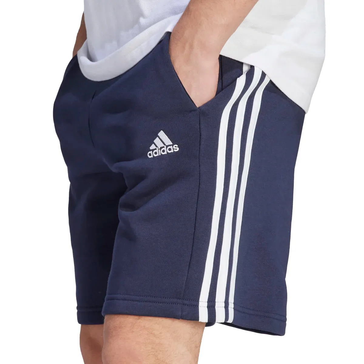 adidas Men's 3-Stripes Fleece Shorts