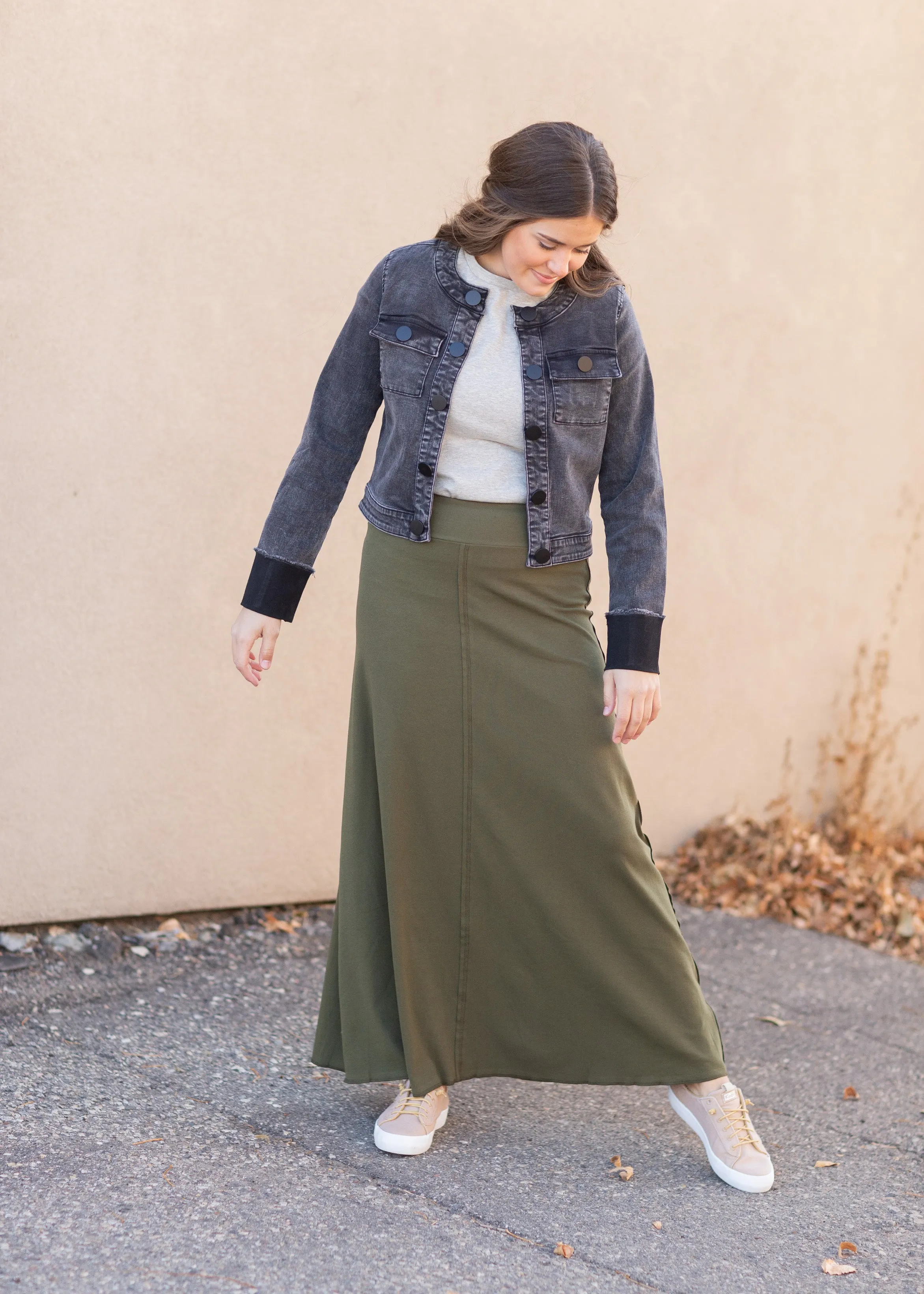 Allison Knit Maxi Skirt - FINAL SALE