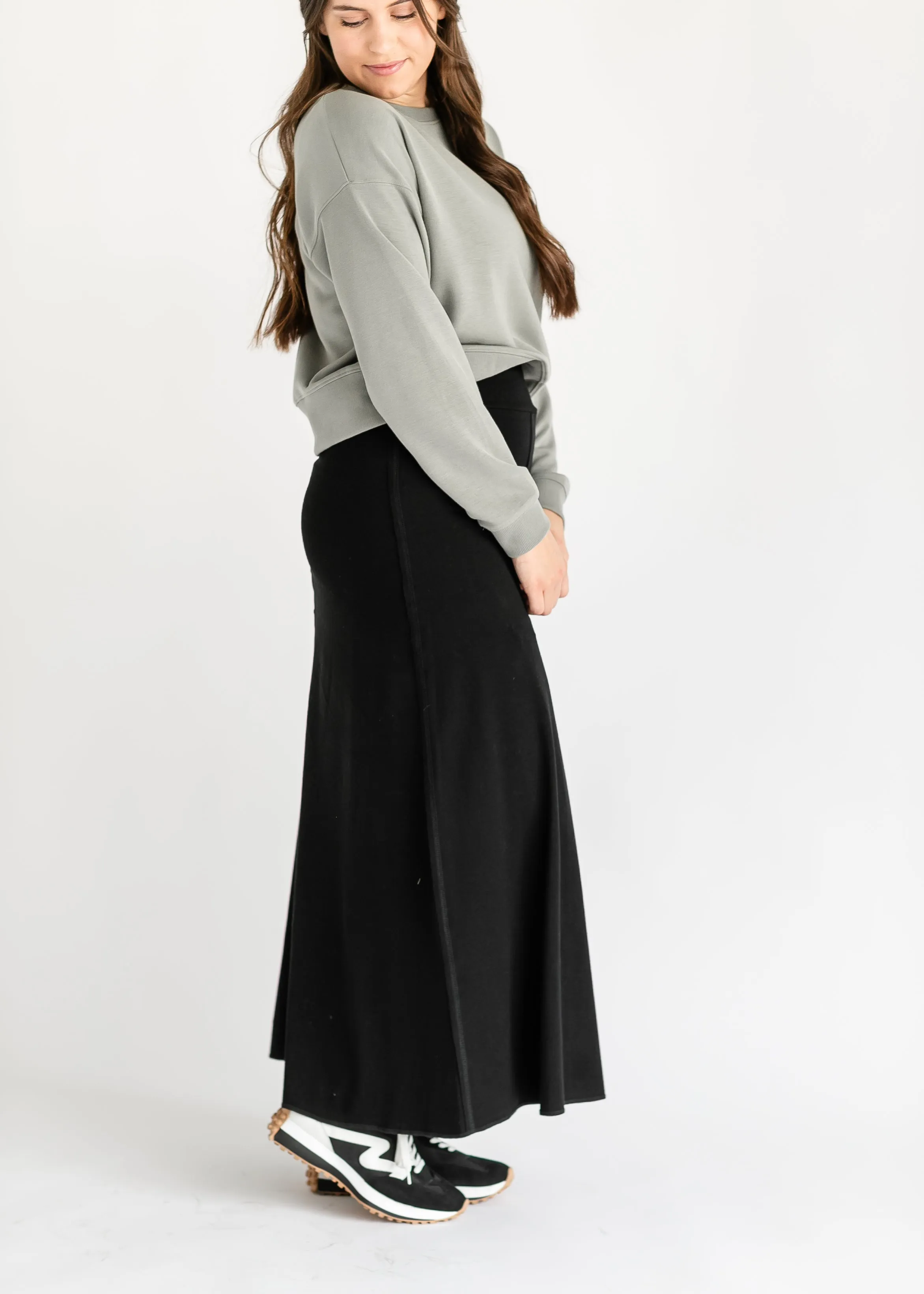 Allison Knit Maxi Skirt - FINAL SALE