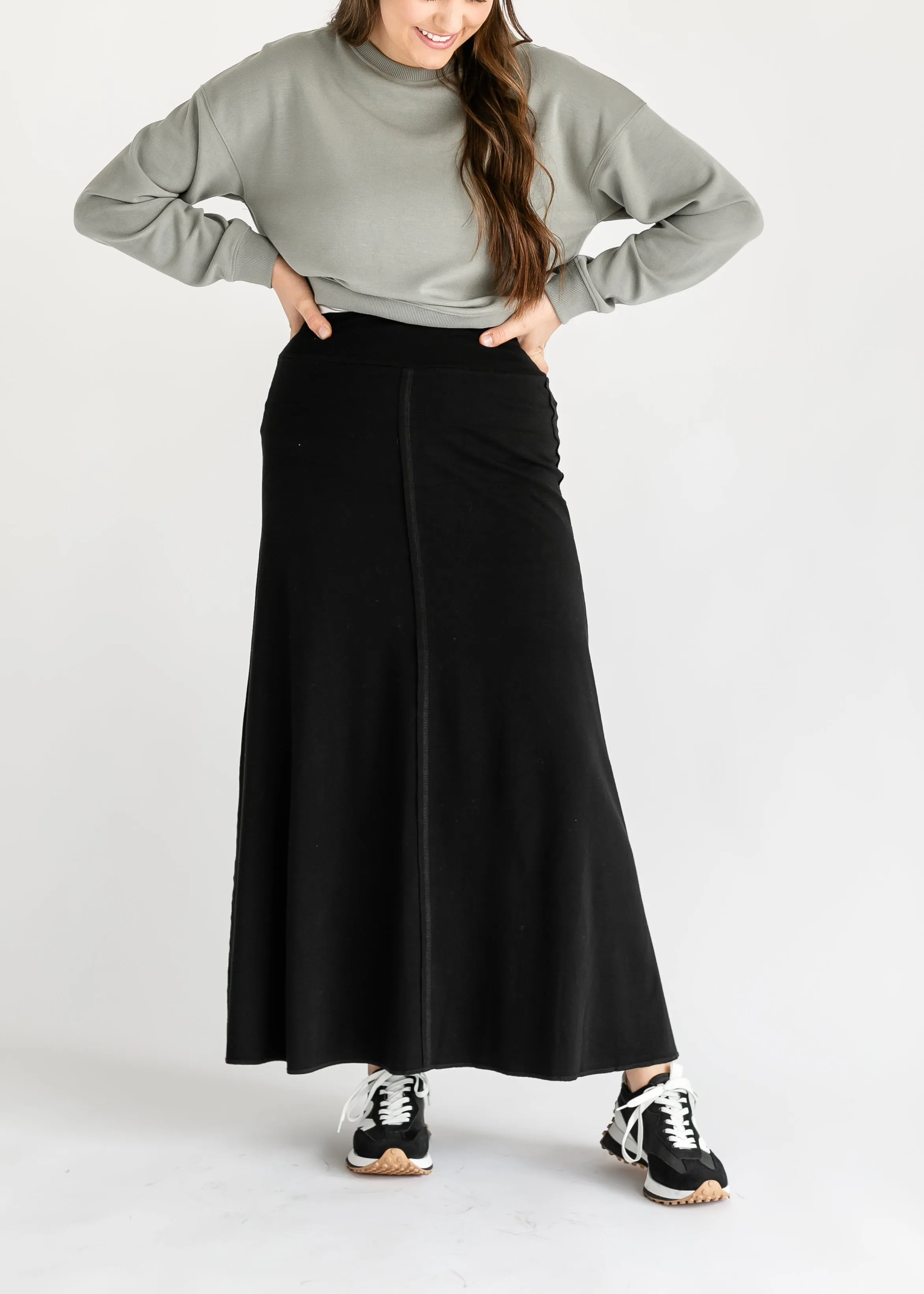 Allison Knit Maxi Skirt - FINAL SALE