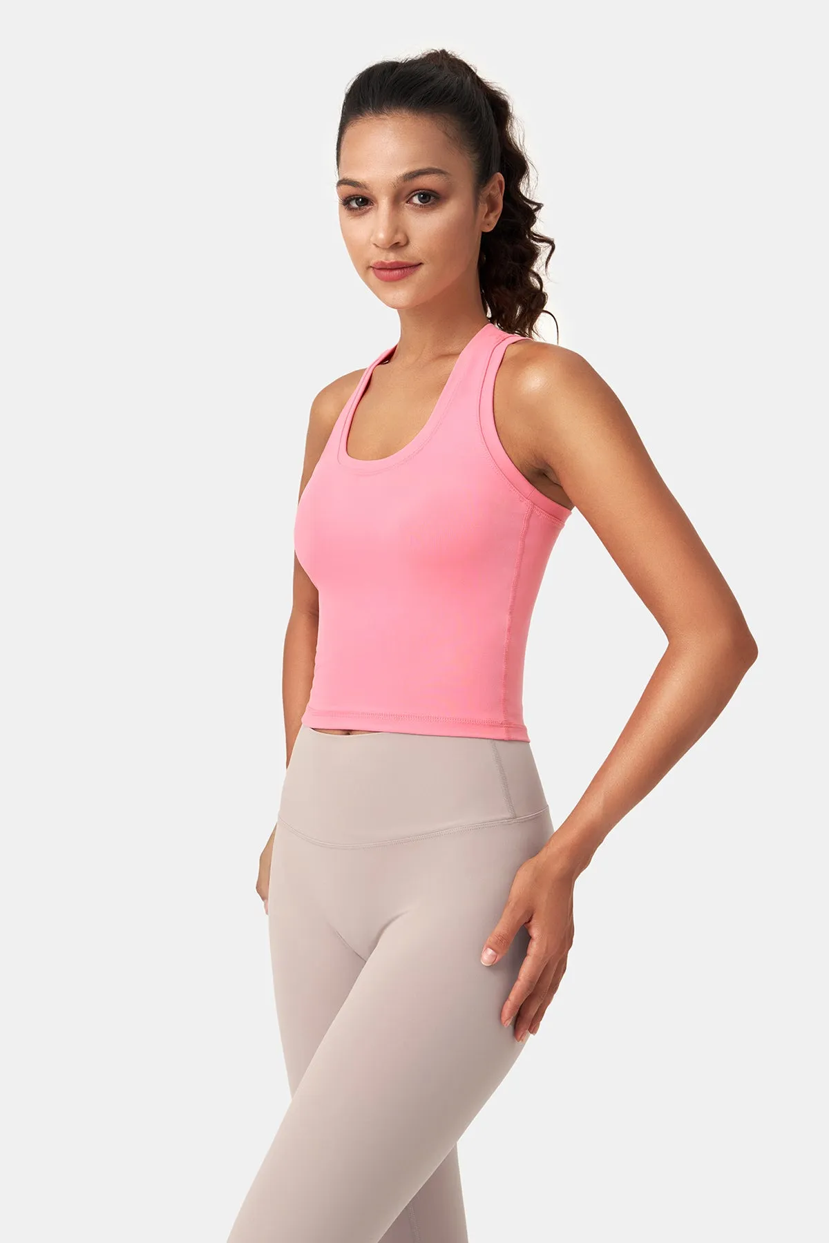 Basic Edition Racer Back Tank Top