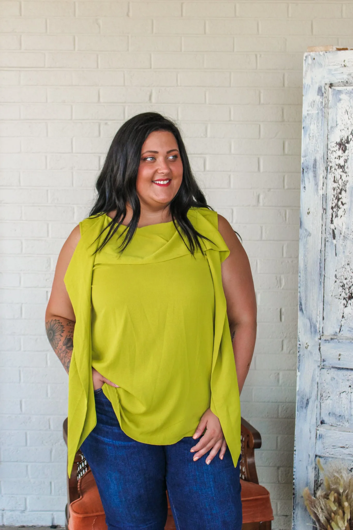 Believe It Or Not Citrus Plus Size Tank