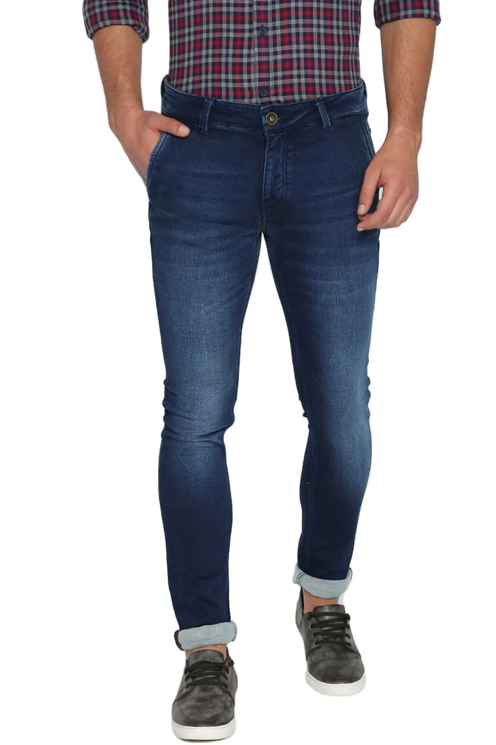 Blade Fit Indigo Stretch Jeans