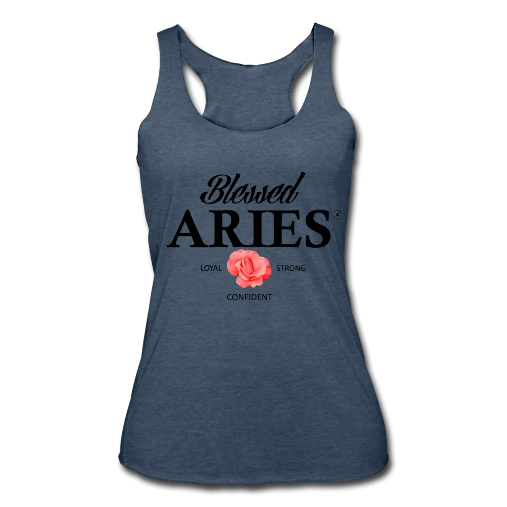 Blessed Aries Women’s Racerback Tank Top