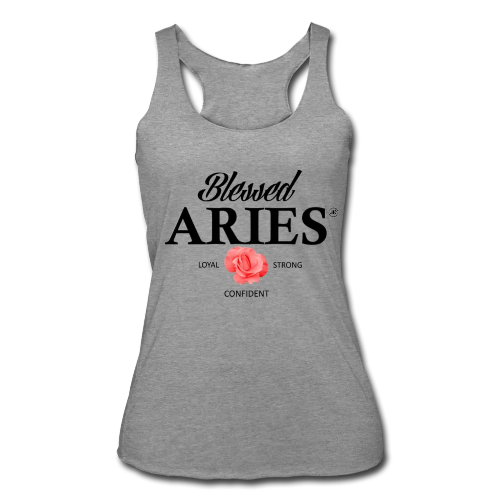 Blessed Aries Women’s Racerback Tank Top