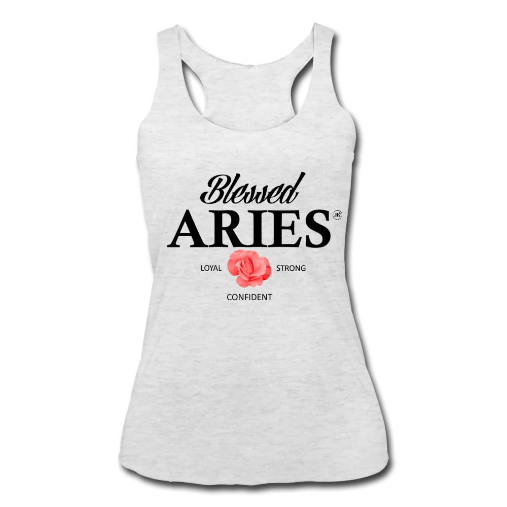 Blessed Aries Women’s Racerback Tank Top