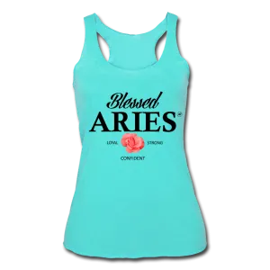 Blessed Aries Women’s Racerback Tank Top