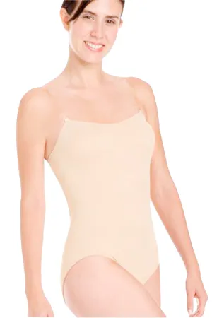 BODY WRAPPERS 285 WOMEN PADDED BUST VERSATILE HALTER/TANK LEOTARD