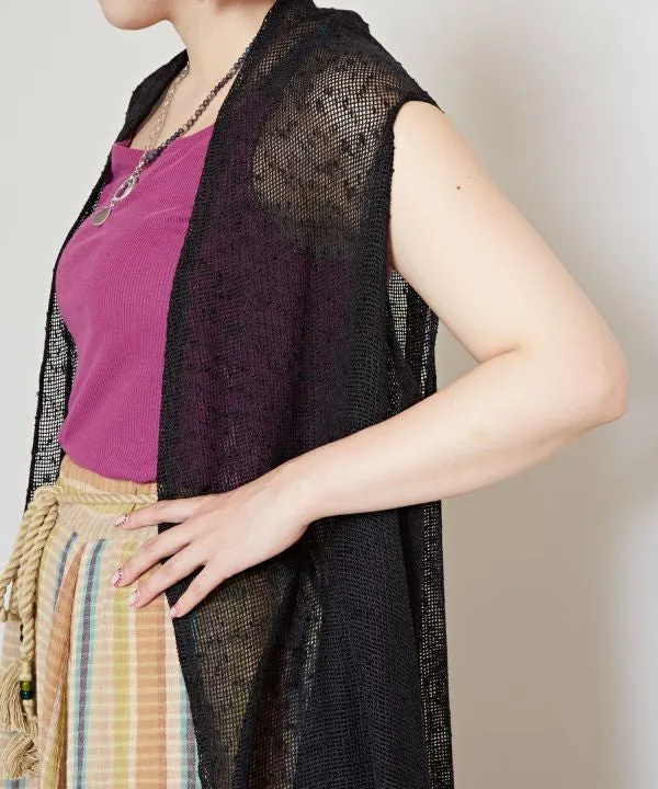 Bohemian Sheer Unisex Long Vest