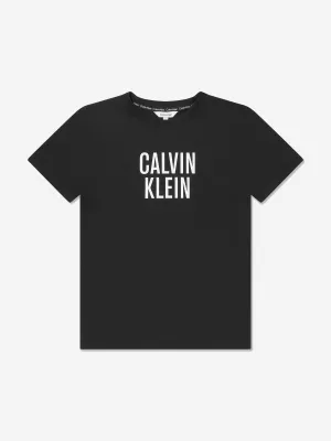 Calvin Klein Boys Beach T-Shirt in Black