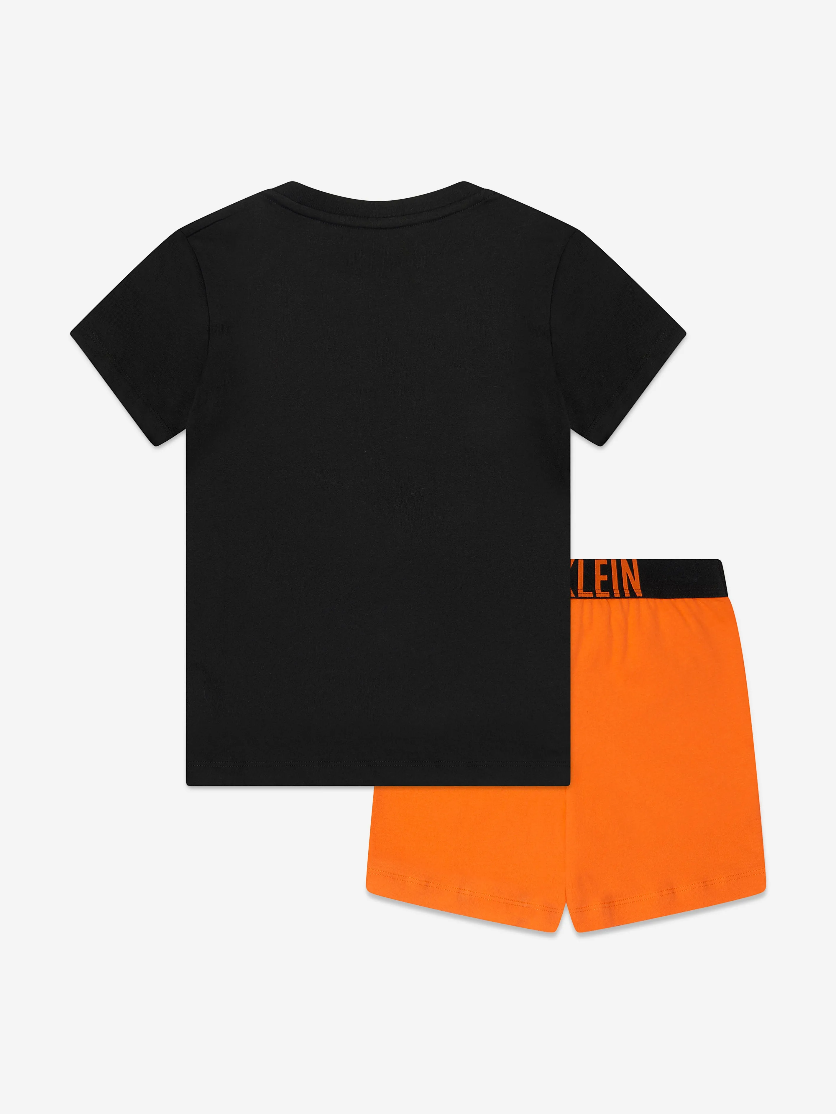 Calvin Klein Boys Short Pyjamas Set in Orange