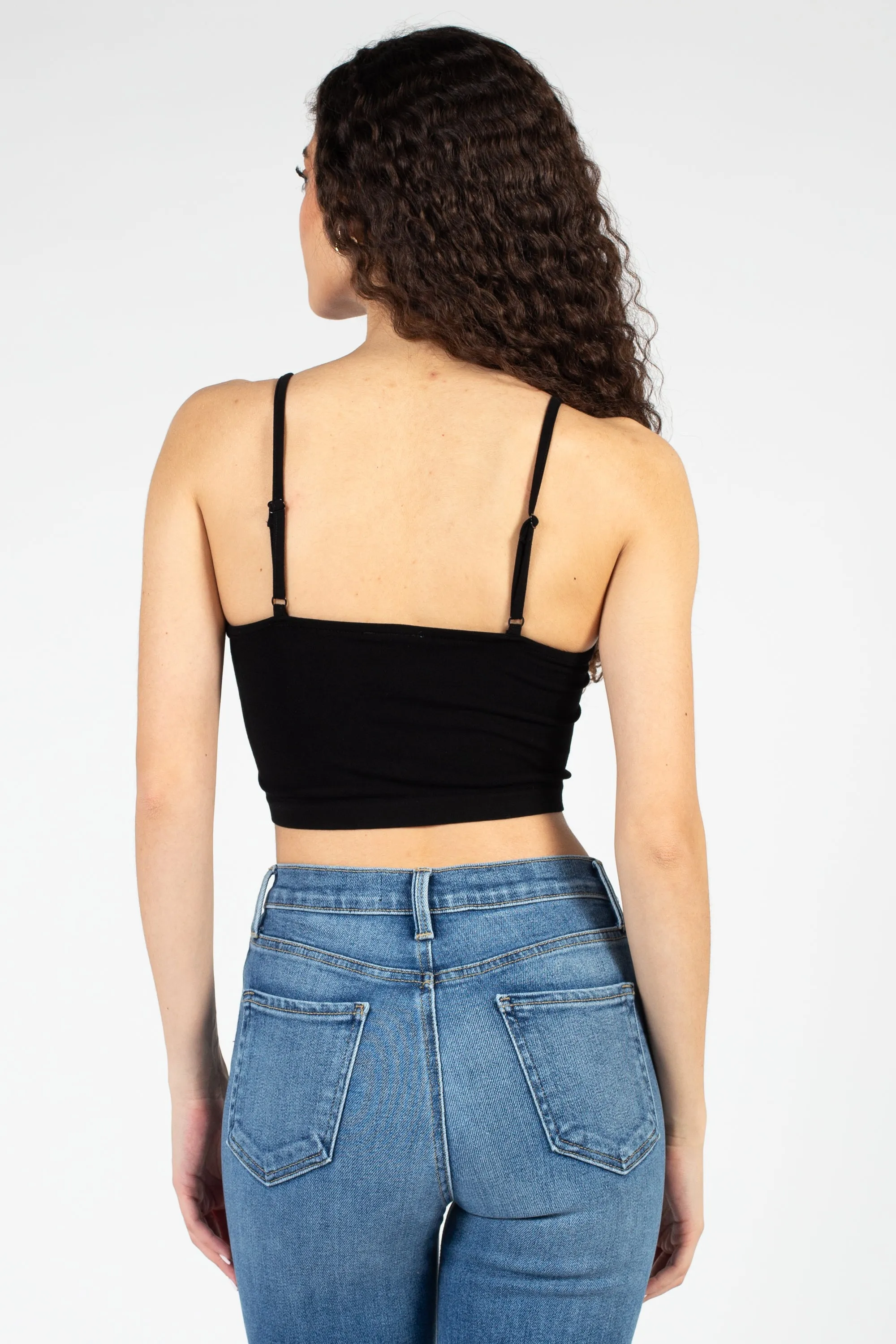 C'est Moi Crop Tank Top