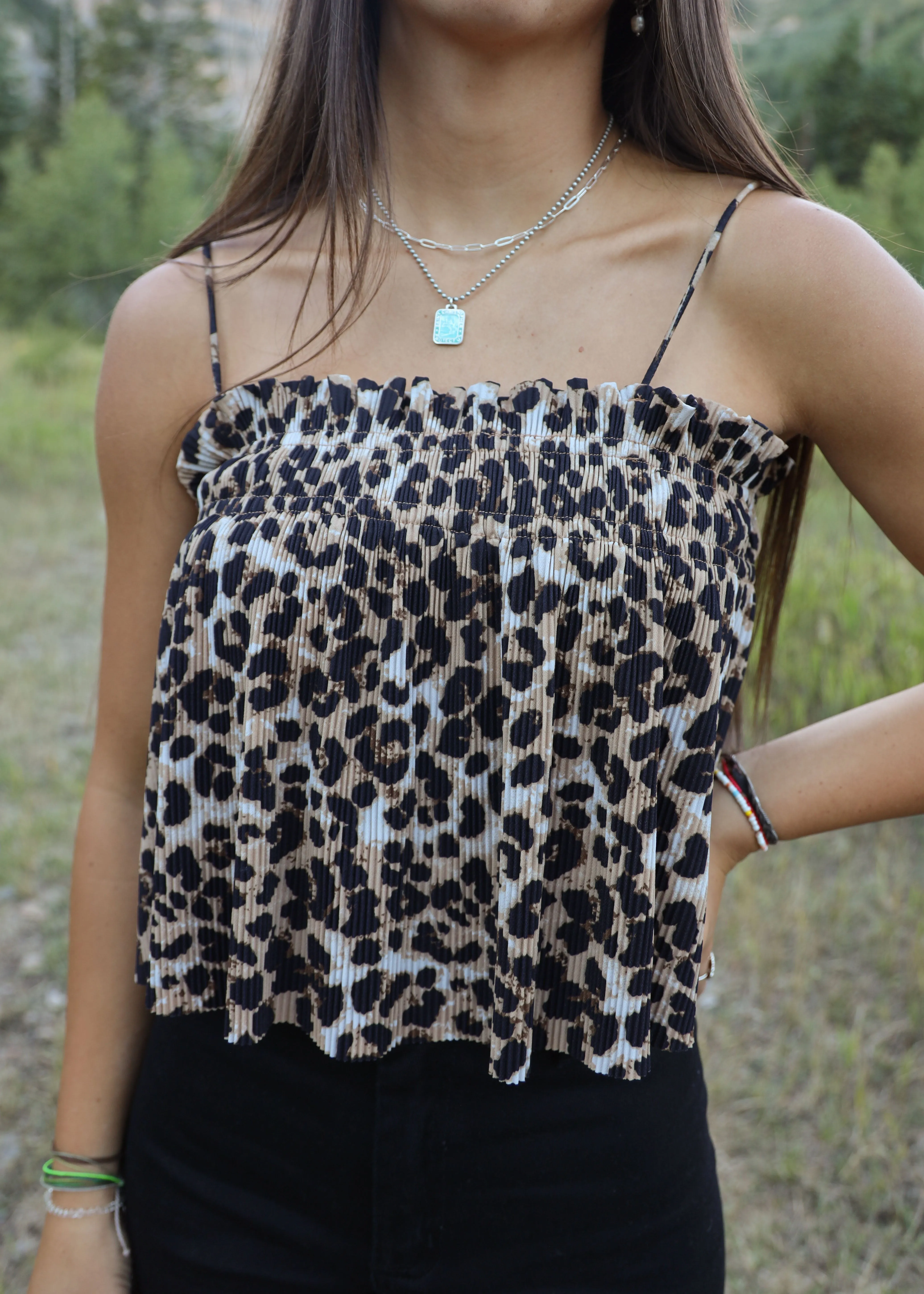 Cheetah Print Tank