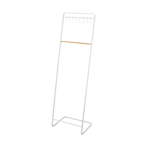 Coat Rack with Hat Storage (66" H)  - Steel   Wood