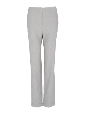 drawstring-hem casual trousers