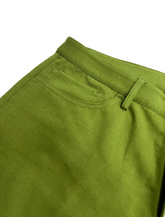 Emerald Casual Knit Shorts