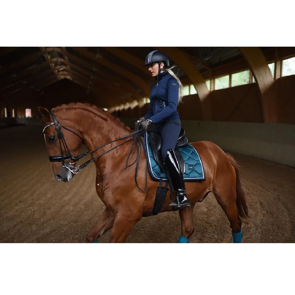 Equestrian Stockholm Fleece Jacket - Navy