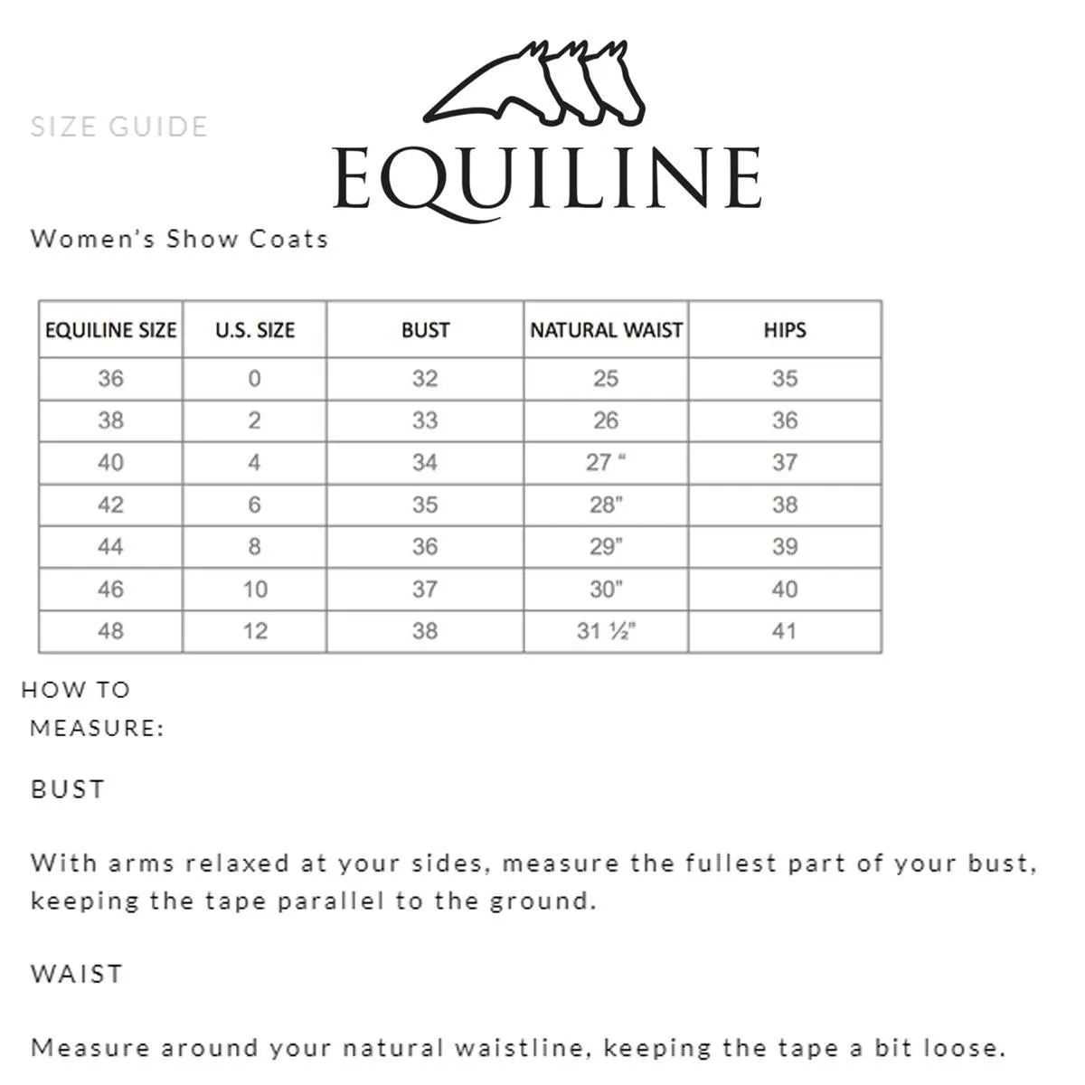 Equiline Women's GilverG Competition Tailcoat