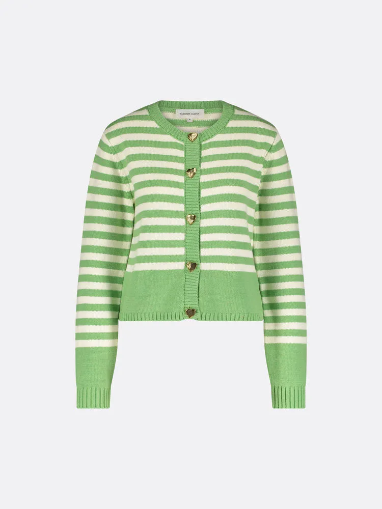 Fabienne Chapot Stine Cardigan Pea Green