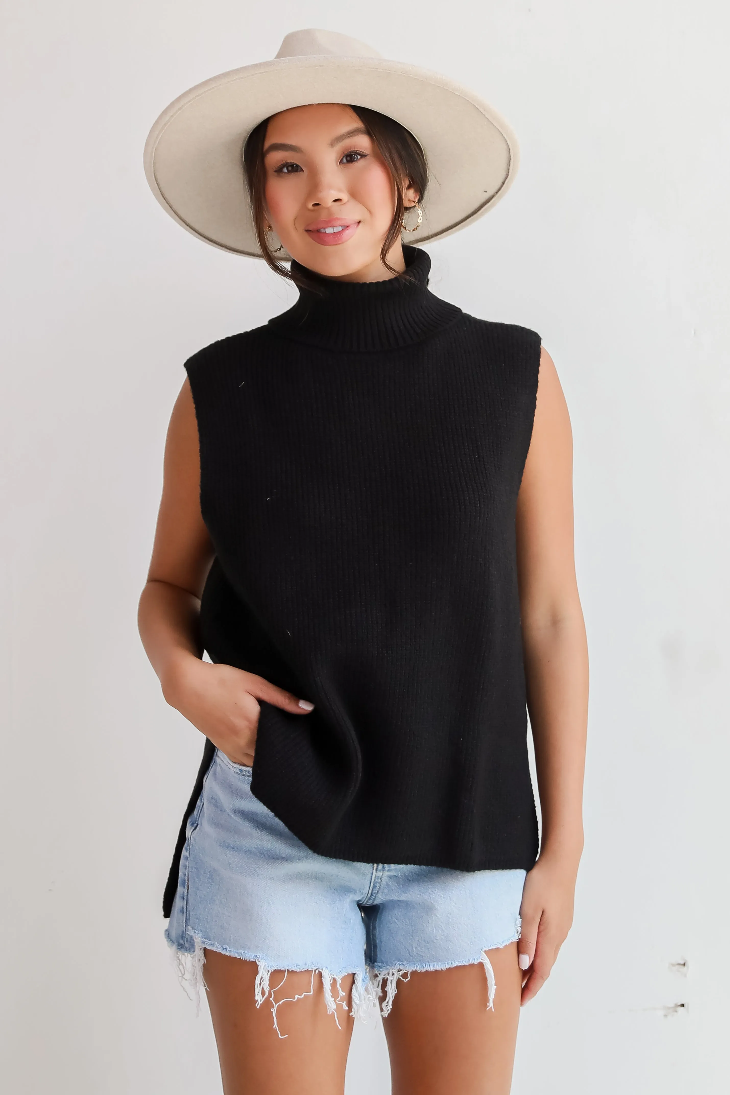 FINAL SALE - Sophisticated Ways Turtleneck Sweater Top