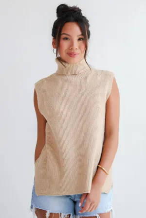 FINAL SALE - Sophisticated Ways Turtleneck Sweater Top