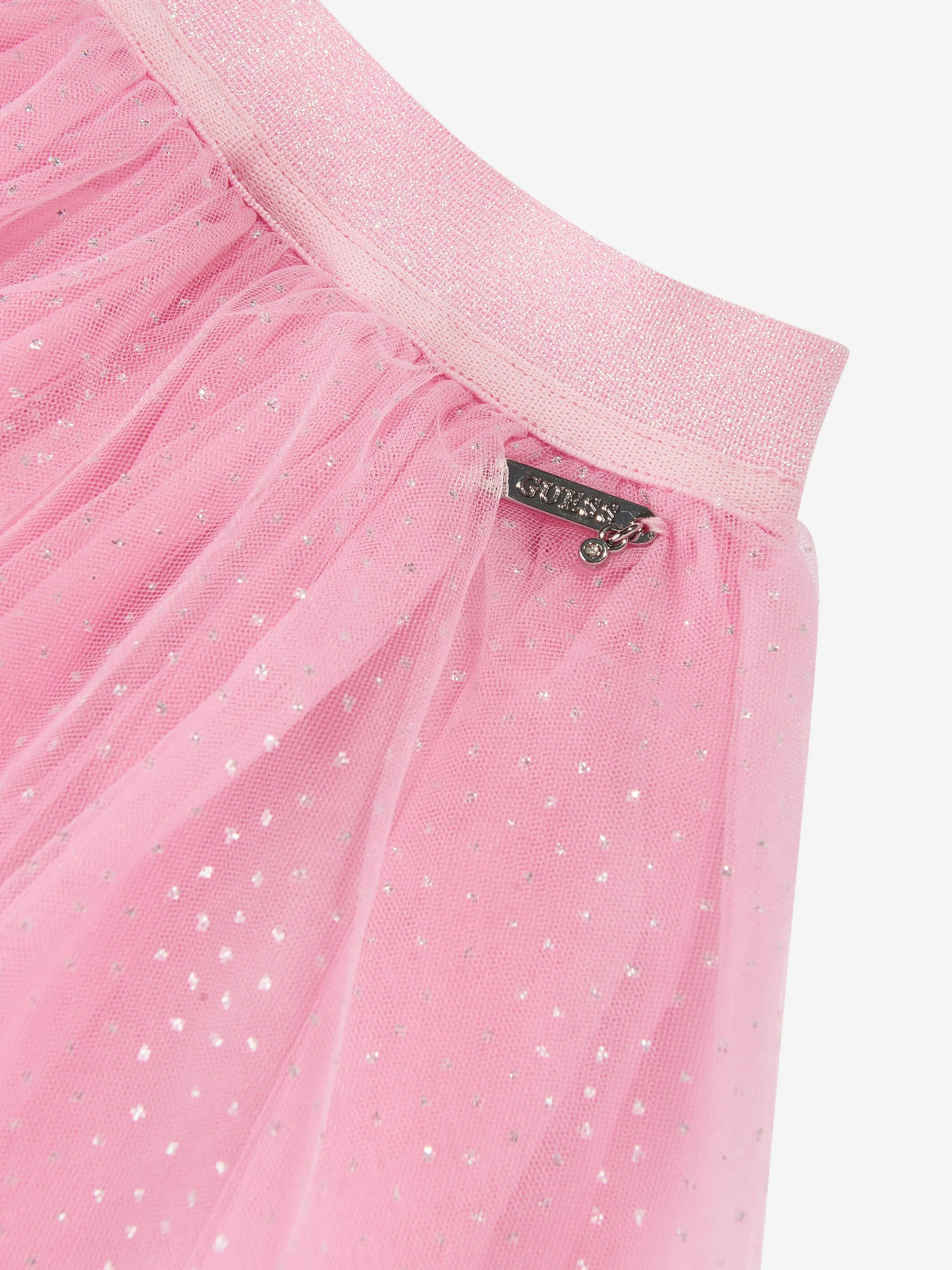 Guess Girls Tulle Skirt in Pink