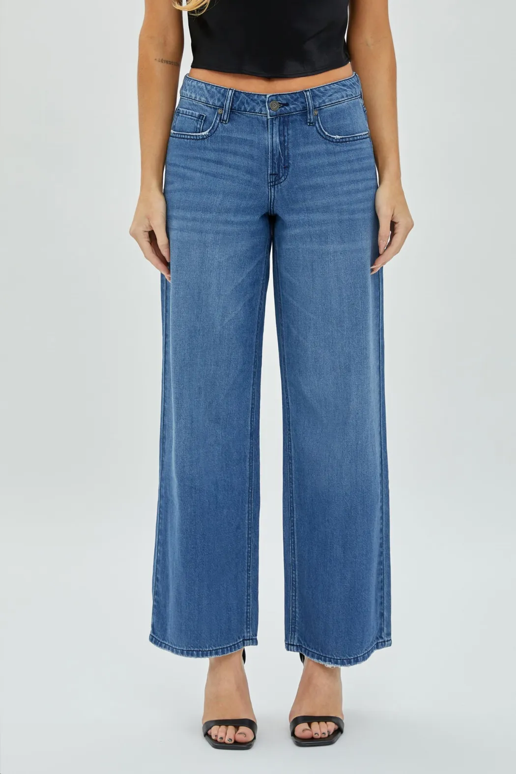 Hidden Nori High Wasted Wide Leg Jeans