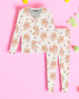 Hop Little Bunny | Women's Bamboo Loungewear Set