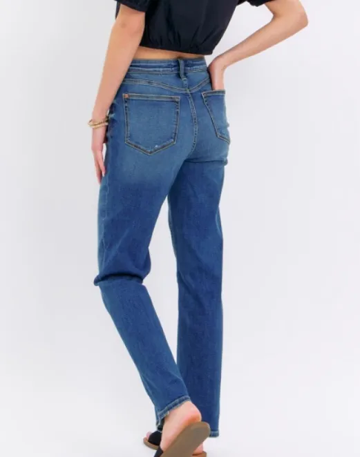 Judy Blue High Waist Straight Jeans