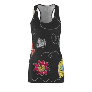 Kids Doodle Playground - Inovax Women's Cut & Sew Racerback Dress