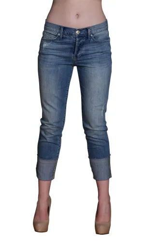 Level 99 Morgan Slouchy Straight Denim - Sicily