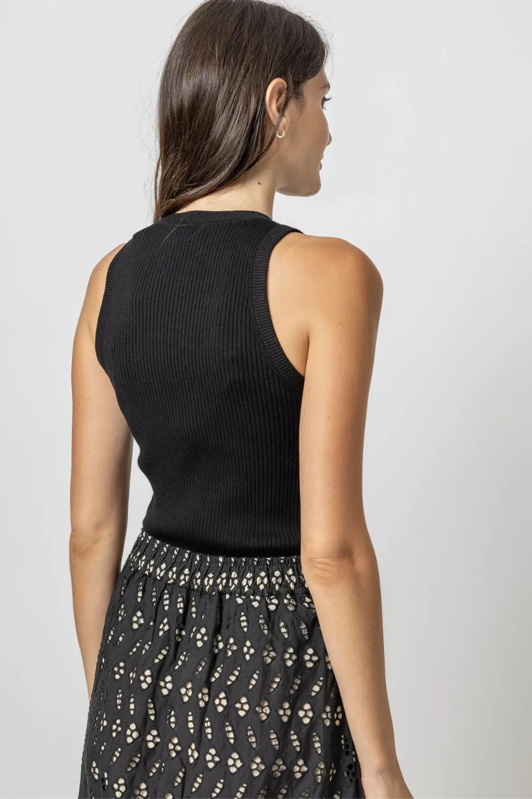 Lilla P Perfect Rib Tank Sweater