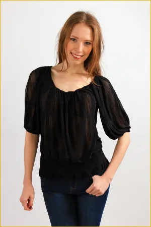 Lipsy Sheer Blouse