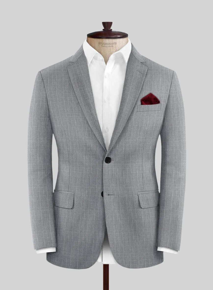 Loro Piana Listri Linen Wool Silk Suit