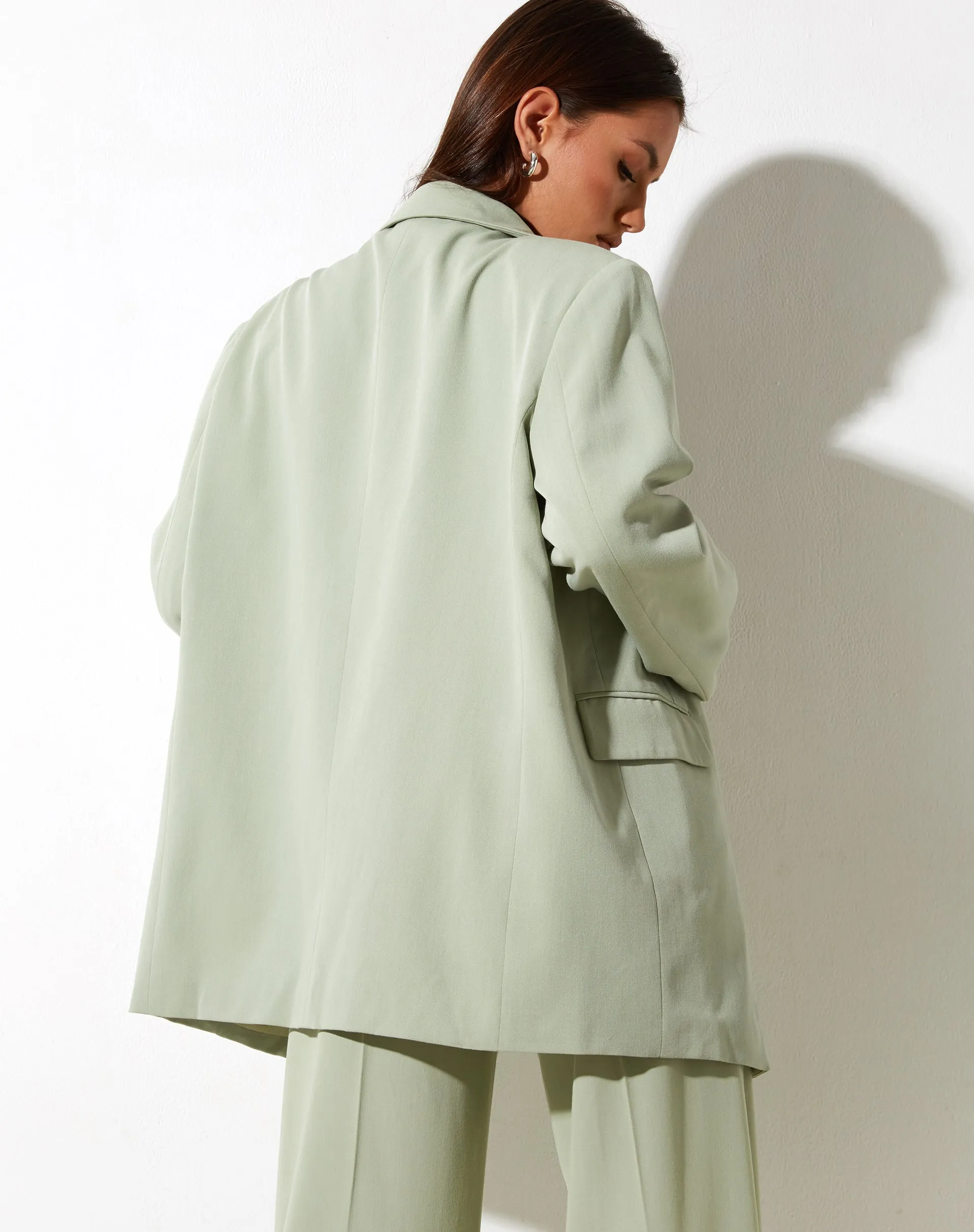 Maiwa Blazer in Sage