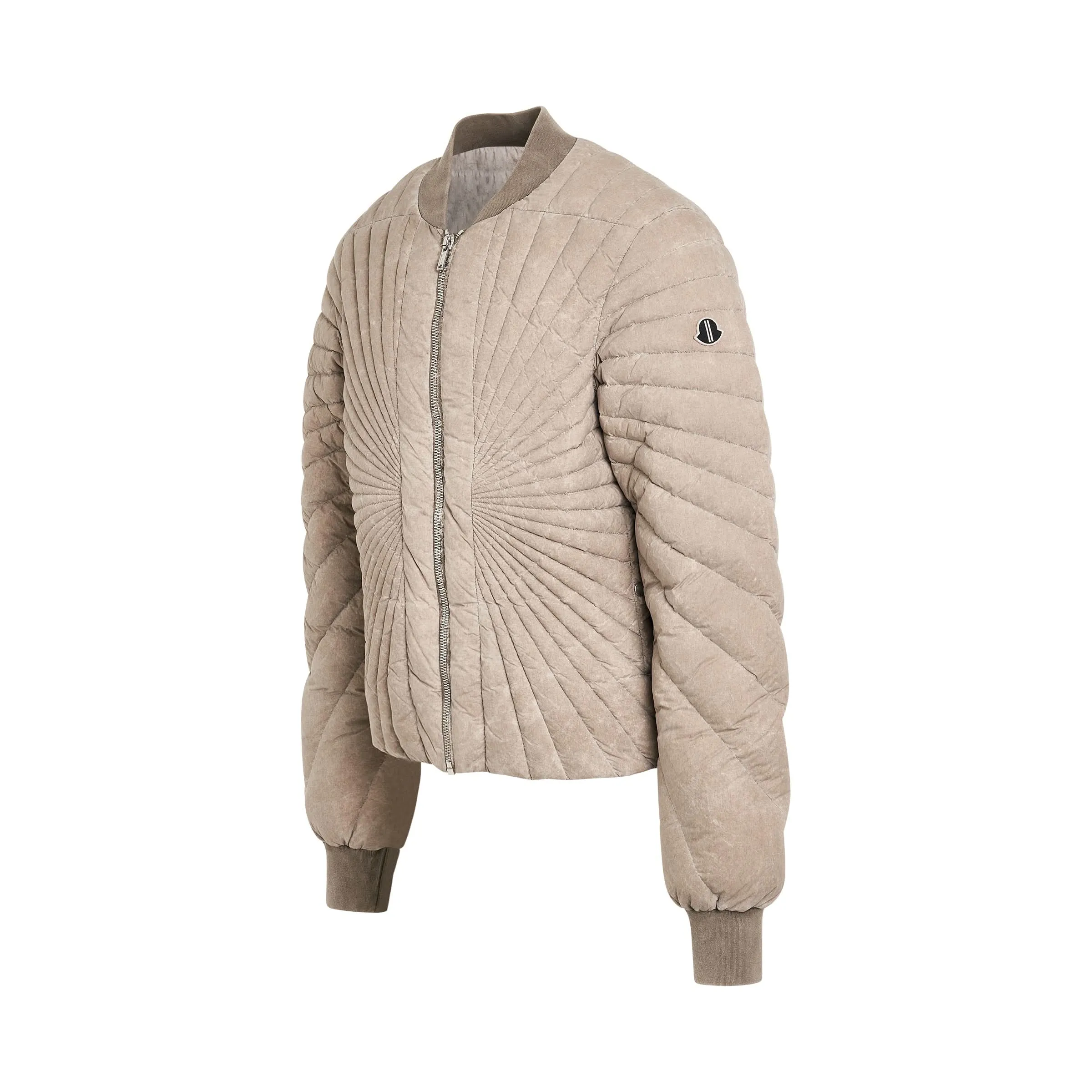 Moncler x Rick Owens Radiance Flight Jacket in Dirt