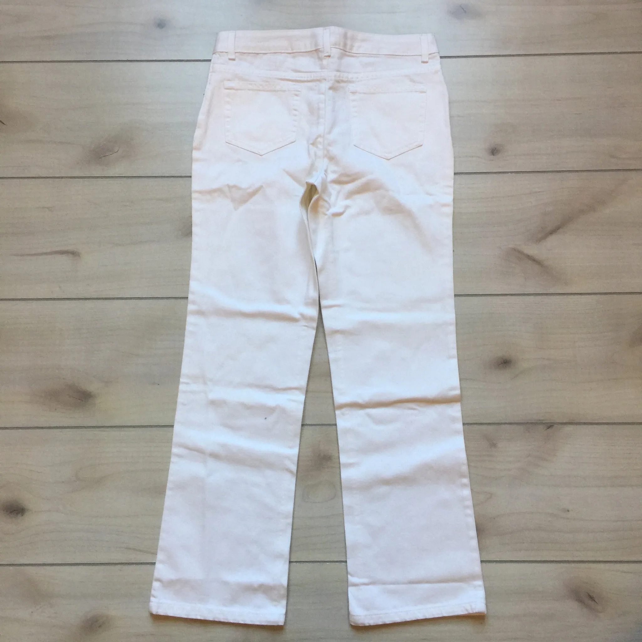 NEW Land's End White Denim Jeans