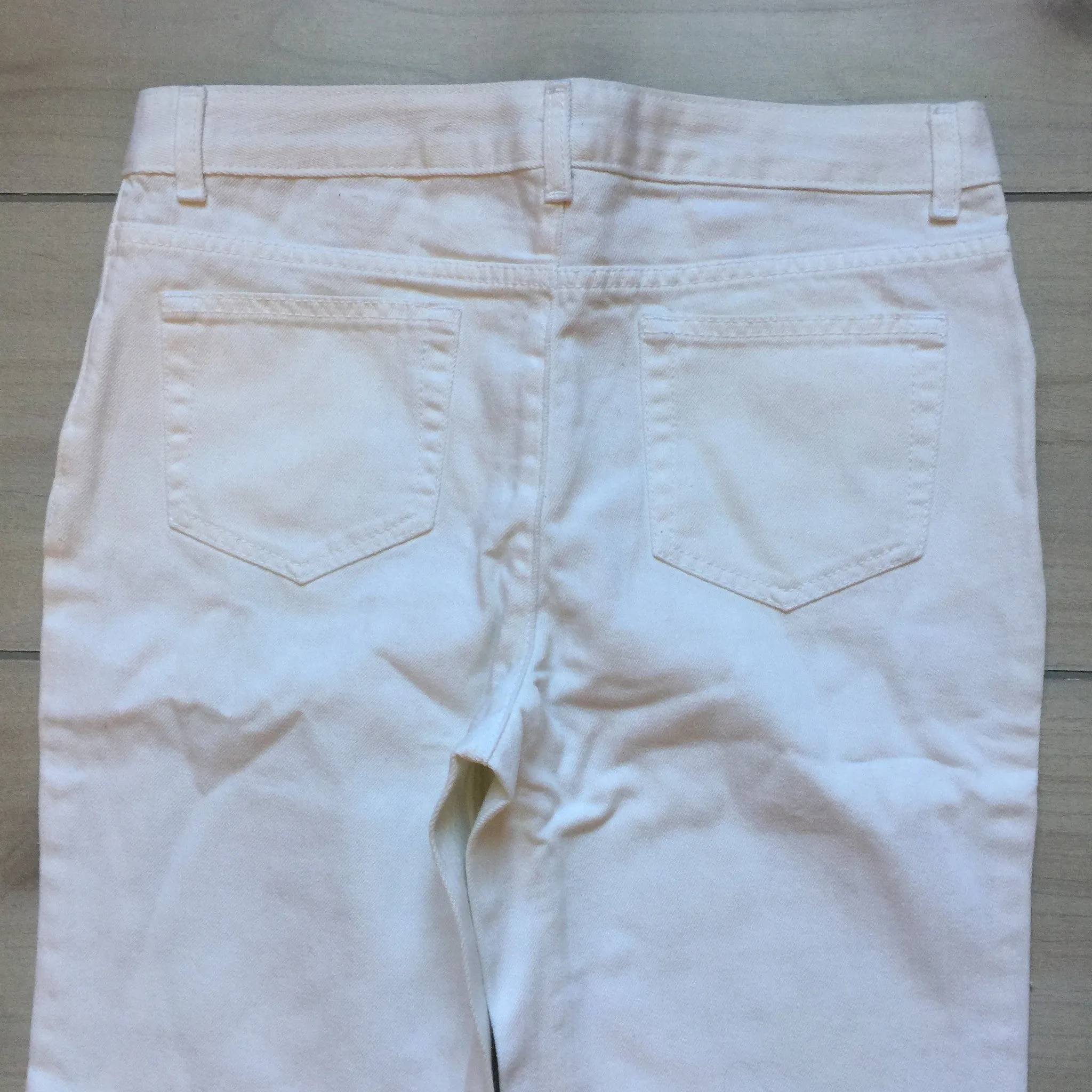 NEW Land's End White Denim Jeans