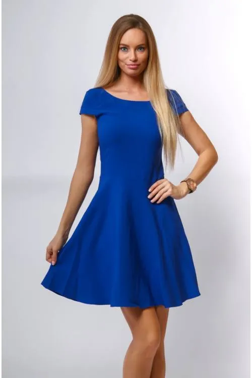 Plain Elegant Mini Party Dress