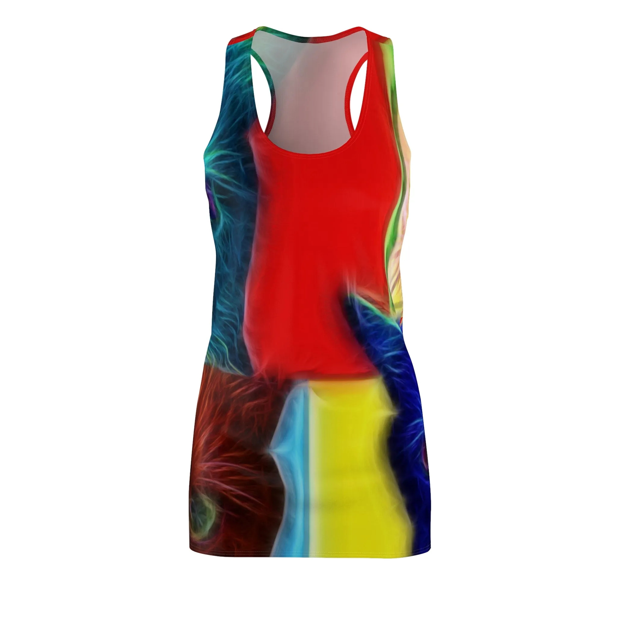 Pop Cats - Inovax Women's Cut & Sew Racerback Dress