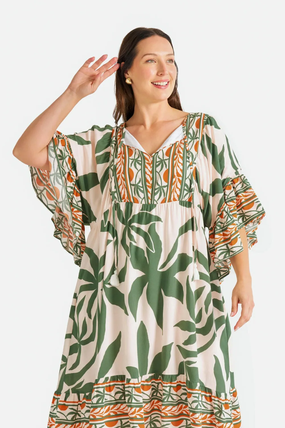 Sicily Dress - Summer Forest