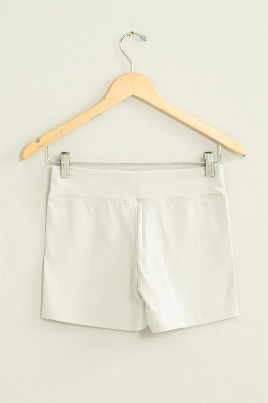 TAKE PRIDE MID-RISE BIKER SHORTS