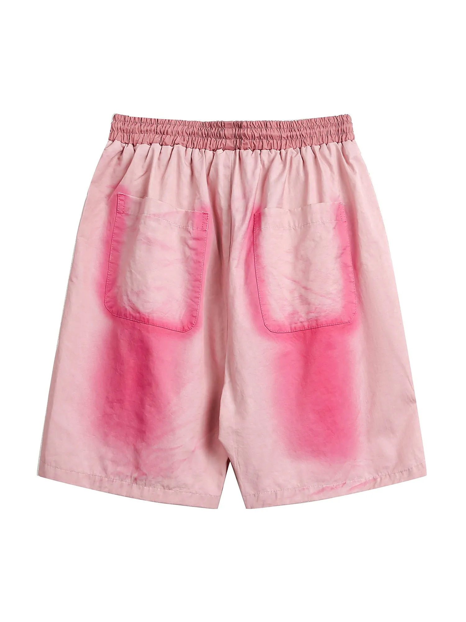 Thesupermade High Street Spray Paint Casual Shorts