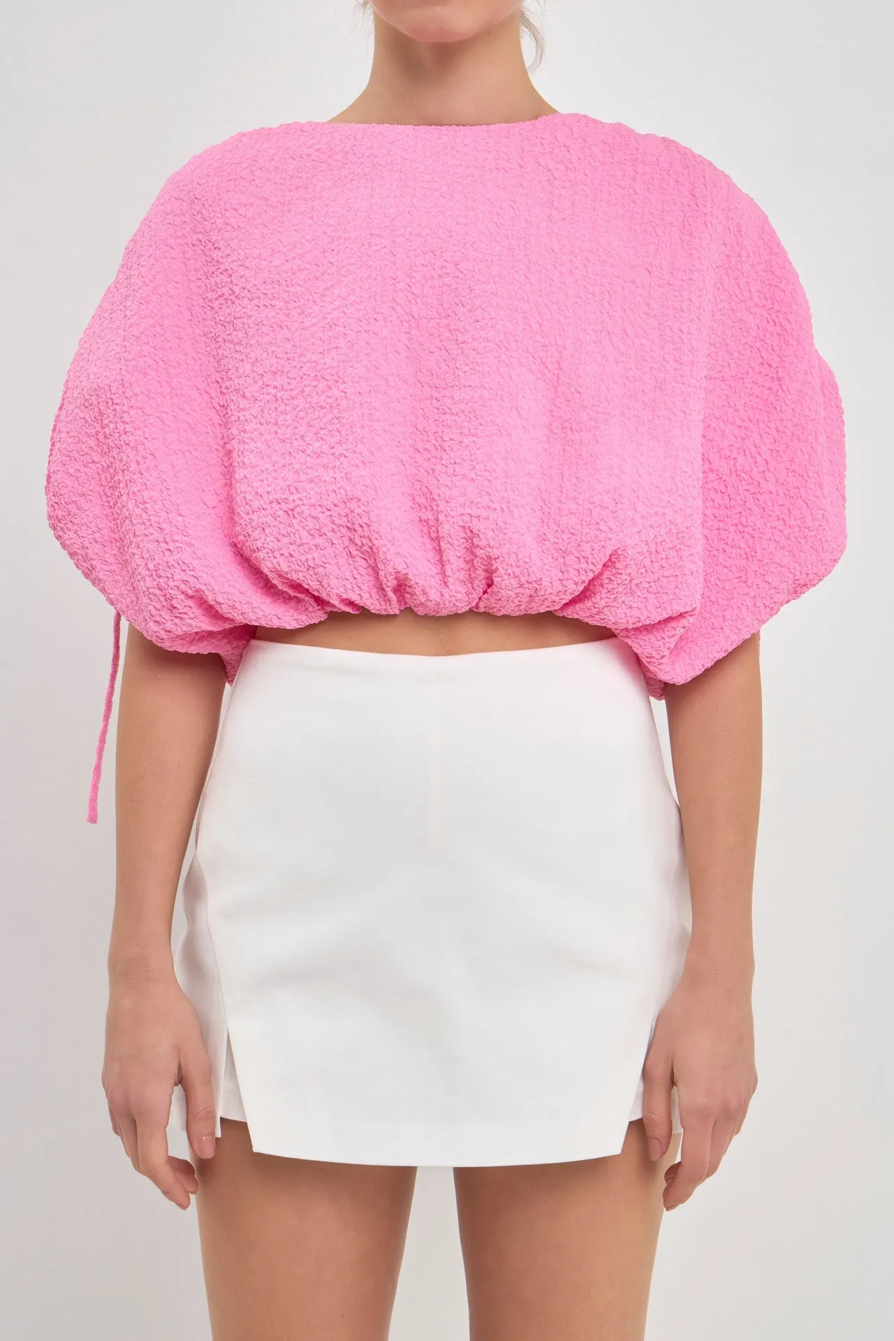 Voluminous Cropped Top