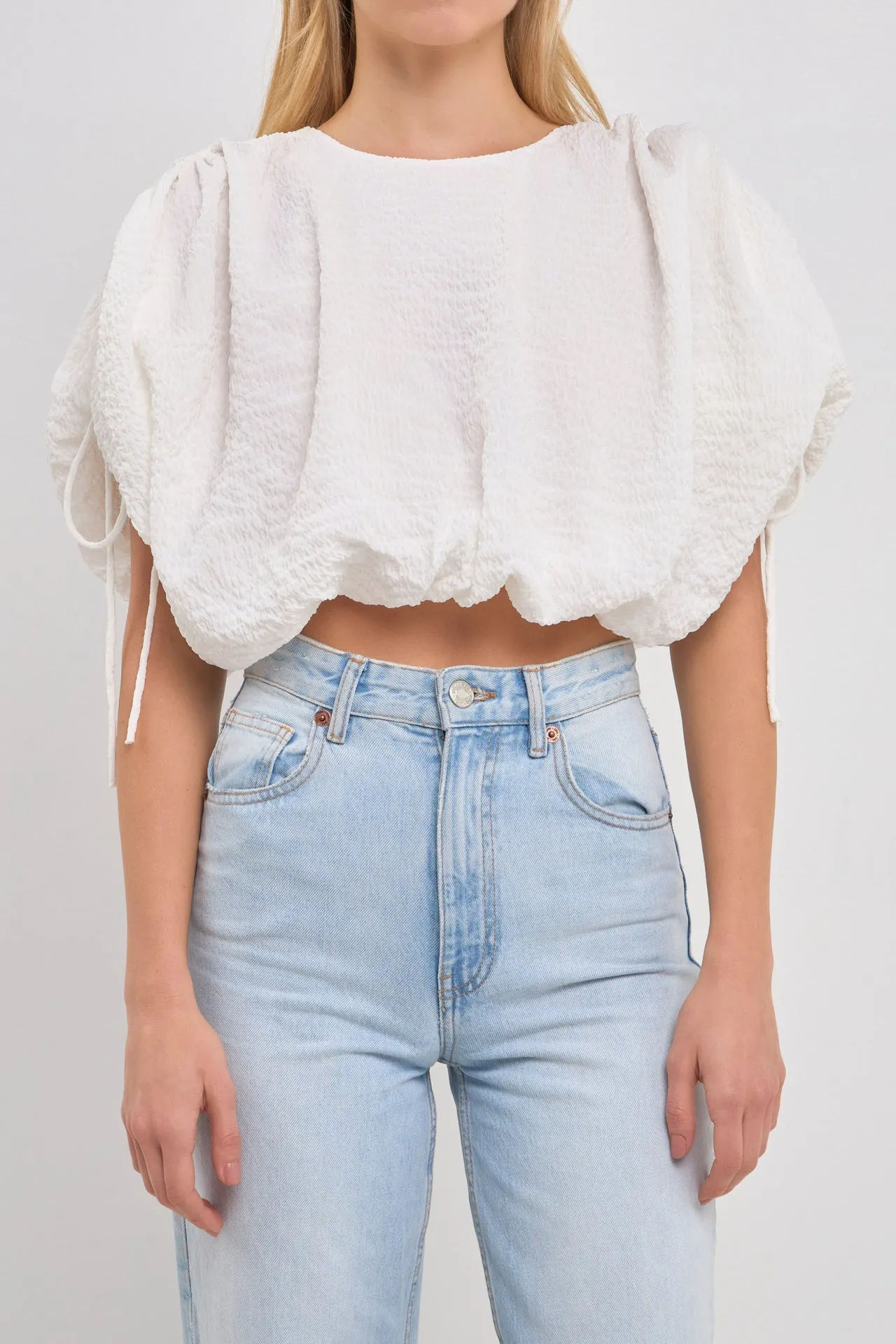 Voluminous Cropped Top