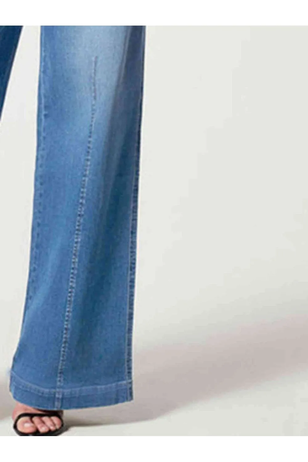 Wide Leg Long Jeans