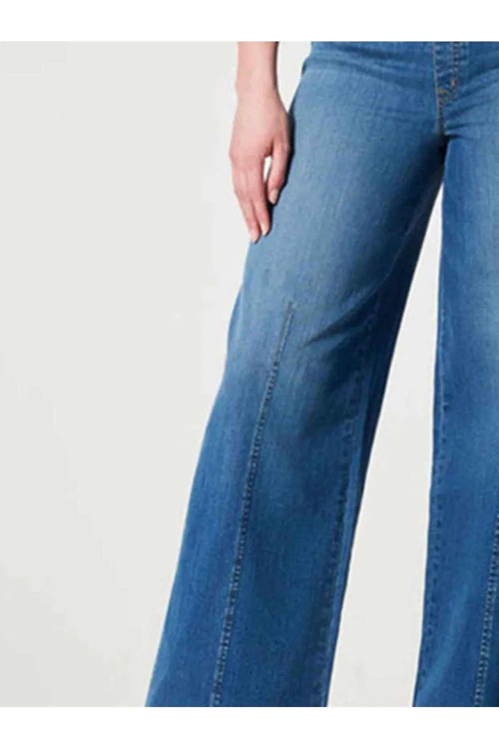 Wide Leg Long Jeans