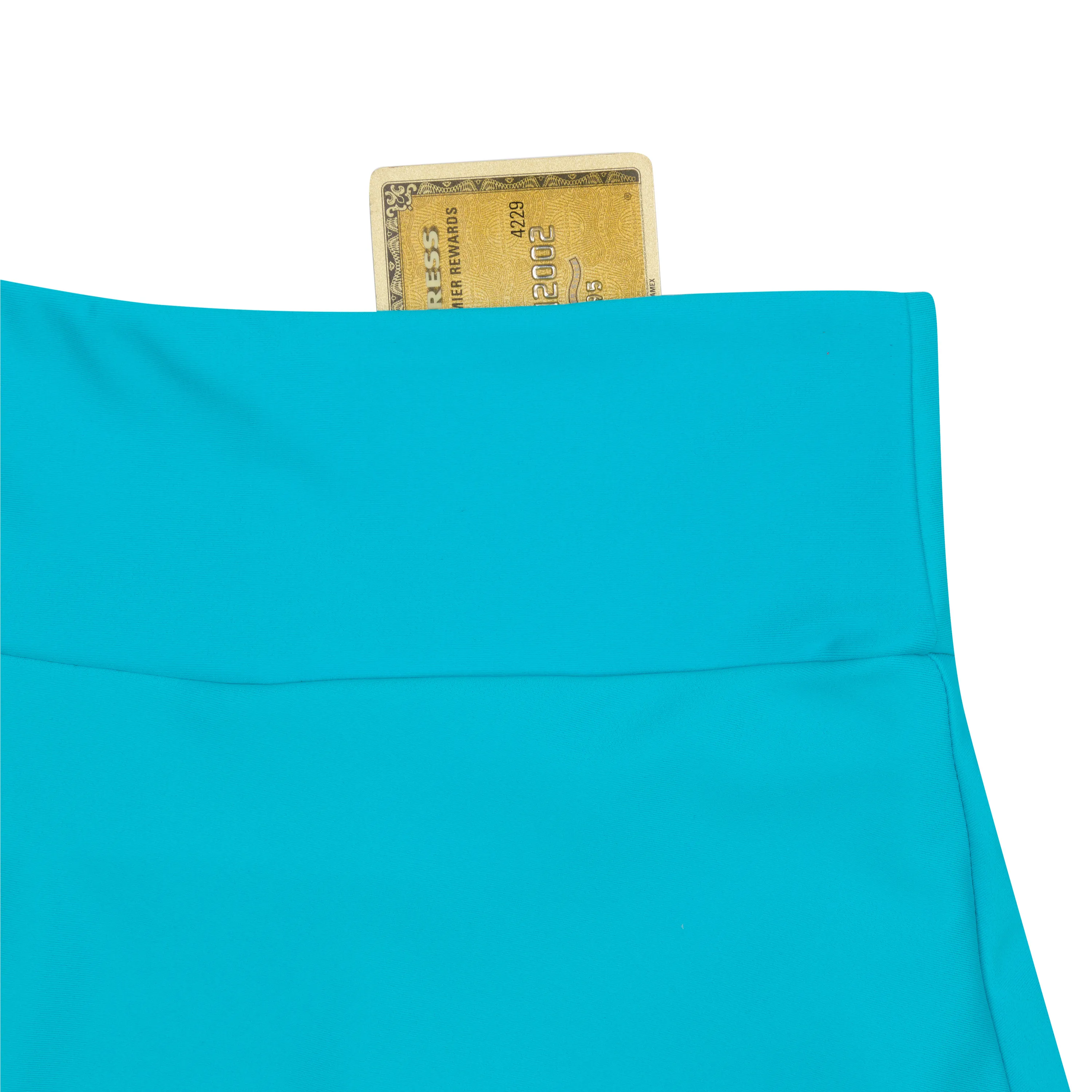 Women's A-Line Swim Skirt Swim Bottom | "Scuba Blue"