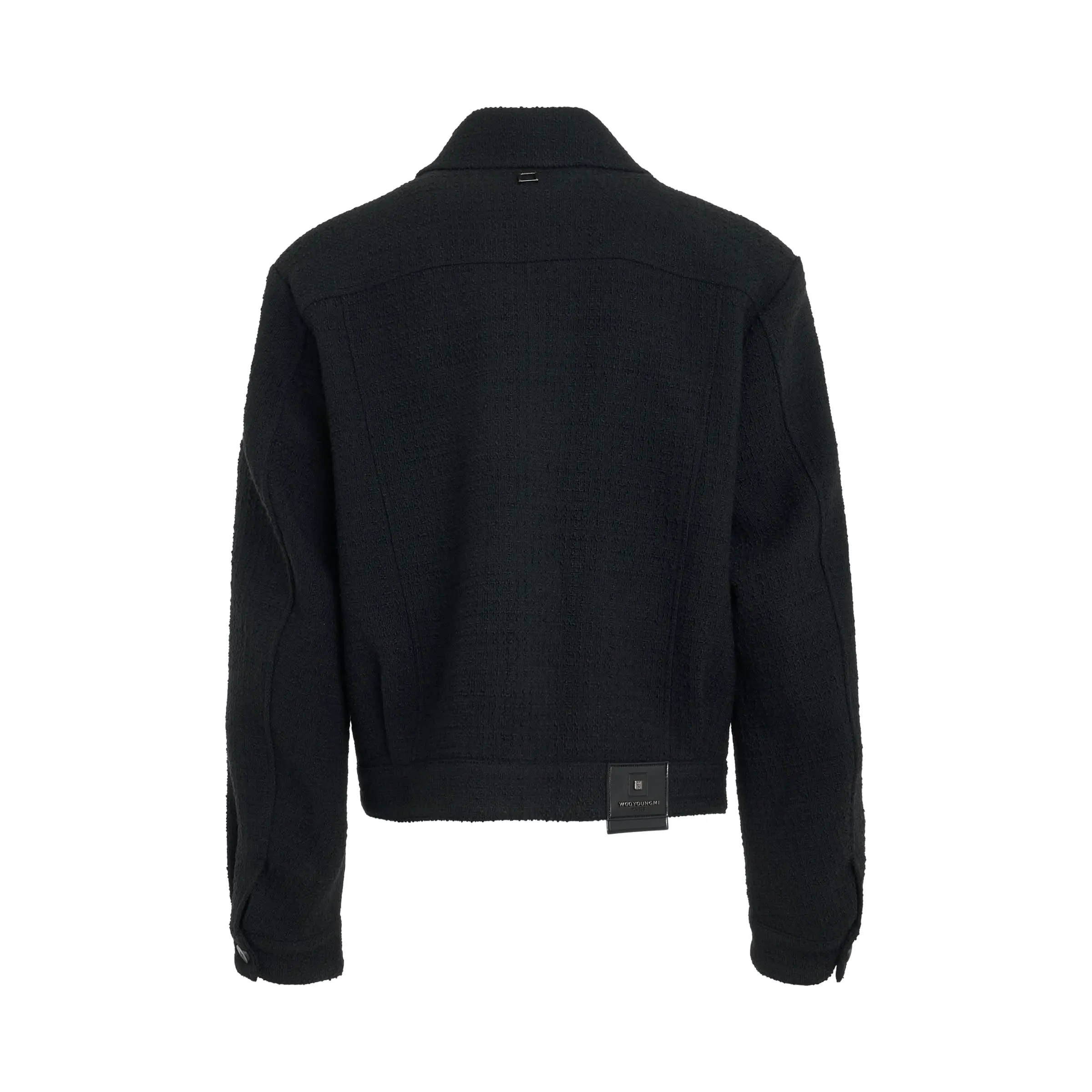 WYM Zip Blouson in Black